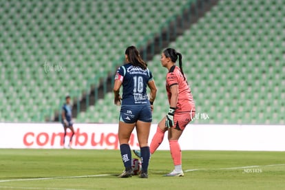 Dulce Martínez, Silvia Machuca | Santos Laguna vs Puebla femenil