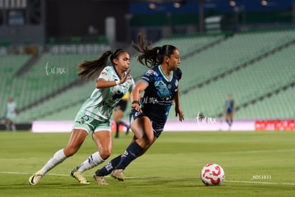 Michel Ruiz, Dulce Martínez | Santos Laguna vs Puebla femenil