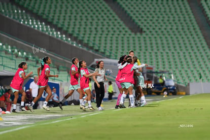 festejo de gol | Santos Laguna vs Puebla femenil