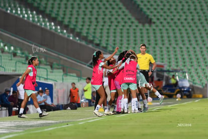 festejo de gol | Santos Laguna vs Puebla femenil