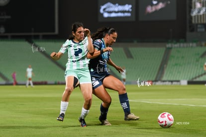 Dulce Martínez, Judith Félix | Santos Laguna vs Puebla femenil