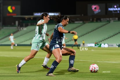 Dulce Martínez, Judith Félix | Santos Laguna vs Puebla femenil