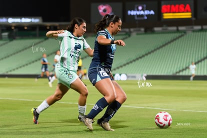 Dulce Martínez, Judith Félix | Santos Laguna vs Puebla femenil