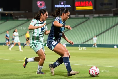 Dulce Martínez, Judith Félix | Santos Laguna vs Puebla femenil