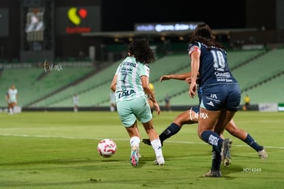 Doménica Rodríguez | Santos Laguna vs Puebla femenil