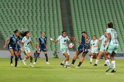 Venicia Juárez, Ailin Serna | Santos Laguna vs Puebla femenil