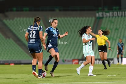 Venicia Juárez, Luisa De Alba | Santos Laguna vs Puebla femenil