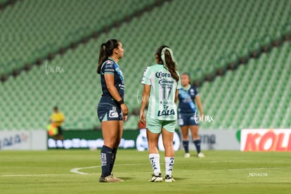 Dulce Martínez, Marianne Martínez | Santos Laguna vs Puebla femenil