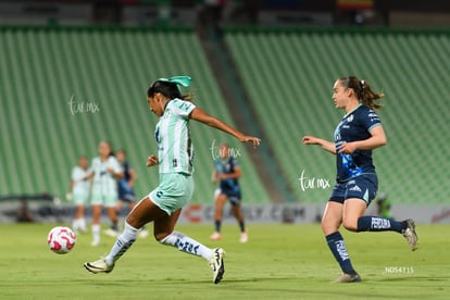 Mayte Valle, Luisa De Alba | Santos Laguna vs Puebla femenil