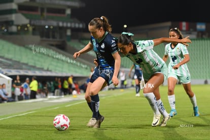 Mayte Valle, Luisa De Alba | Santos Laguna vs Puebla femenil