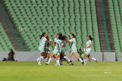 celebran gol | Santos Laguna vs Puebla femenil