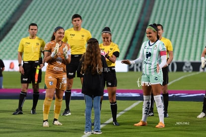 Claudia Lozoya, María Peraza | Santos Laguna vs Querétaro femenil