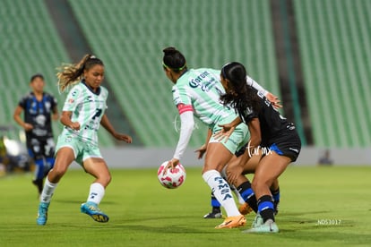 Victoria Ceceña, María Peraza | Santos Laguna vs Querétaro femenil