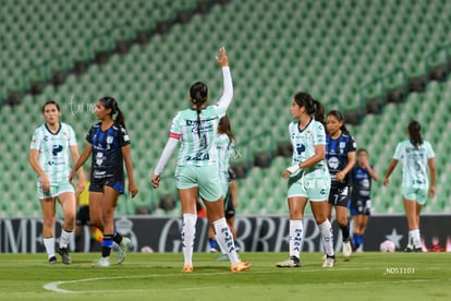 Karen Gómez, María Peraza | Santos Laguna vs Querétaro femenil