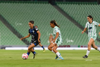 Kimberli Gómez, Solange Lemos | Santos Laguna vs Querétaro femenil