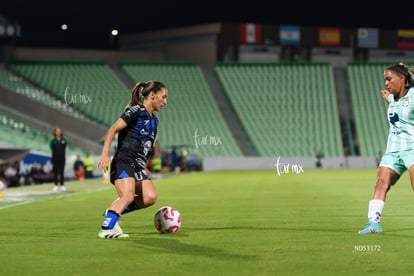 Kimberli Gómez, Solange Lemos | Santos Laguna vs Querétaro femenil