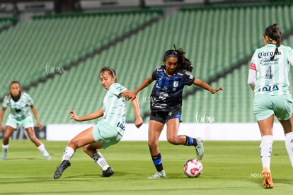 Yessenia Novella, Victoria Ceceña | Santos Laguna vs Querétaro femenil