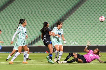 Gabriela Herrera, María Peraza, Karen Gómez, Victoria Ceceña | Santos Laguna vs Querétaro femenil