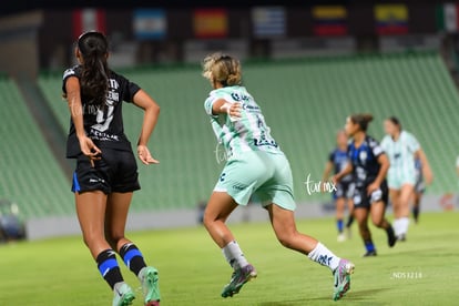 Victoria Ceceña, Havi Ibarra | Santos Laguna vs Querétaro femenil