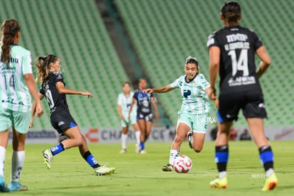 Solange Lemos, Marianne Martínez | Santos Laguna vs Querétaro femenil