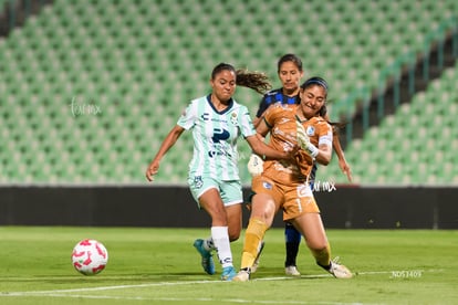 Kimberli Gómez, Claudia Lozoya | Santos Laguna vs Querétaro femenil