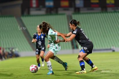 Kimberli Gómez, Vanessa González | Santos Laguna vs Querétaro femenil