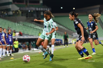 Kimberli Gómez, Vanessa González | Santos Laguna vs Querétaro femenil