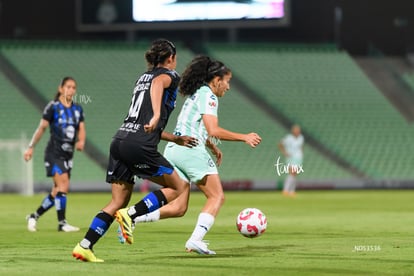 Doménica Rodríguez, Vanessa González | Santos Laguna vs Querétaro femenil