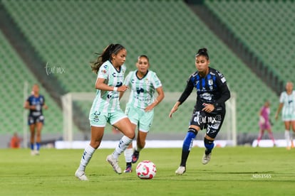 Michel Ruiz, Aurora Suárez | Santos Laguna vs Querétaro femenil