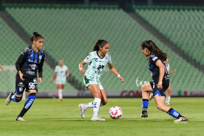 Michel Ruiz, Aurora Suárez, Deisy Ojeda | Santos Laguna vs Querétaro femenil