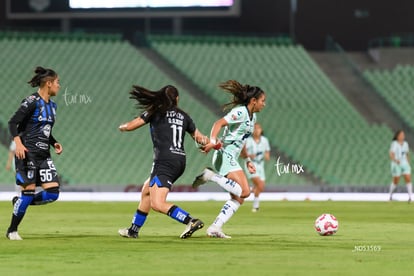 Michel Ruiz, Deisy Ojeda | Santos Laguna vs Querétaro femenil