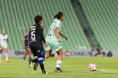 Mayra Santana, Dulce Alvarado | Santos Laguna vs Querétaro femenil