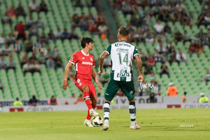 Francisco Villalba, Carlos Orrantia | Santos Laguna vs Toluca J9