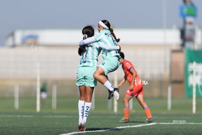 gol, Britany Hernández, Evelyn Ramírez | Santos Mazatlán femenil sub 19