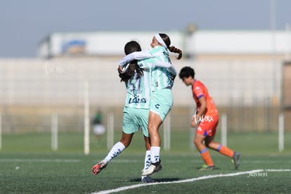 gol, Britany Hernández, Evelyn Ramírez | Santos Mazatlán femenil sub 19