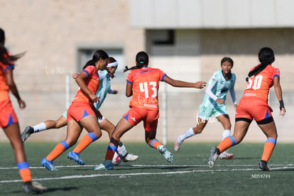 Maria Sánchez, Britany Hernández, Emily Trujillo | Santos Mazatlán femenil sub 19