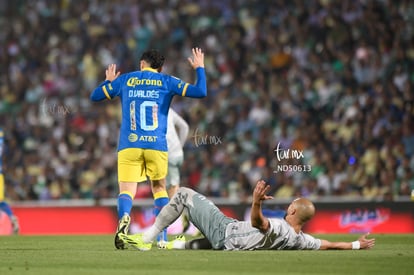 Diego Valdés, Matheus Doria | Santos vs America J14