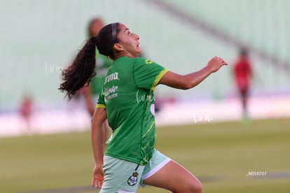 Doménica Rodríguez | Santos vs Atlas femenil