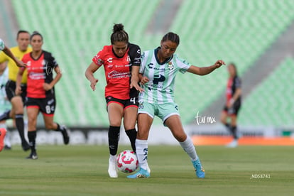 Kimberli Gómez, Litzy Serna | Santos vs Atlas femenil