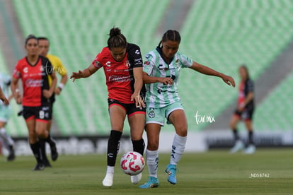 Kimberli Gómez, Litzy Serna | Santos vs Atlas femenil