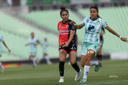 Kimberli Gómez, Litzy Serna | Santos vs Atlas femenil