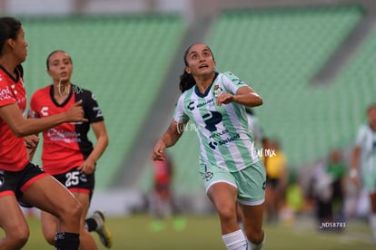 Doménica Rodríguez | Santos vs Atlas femenil