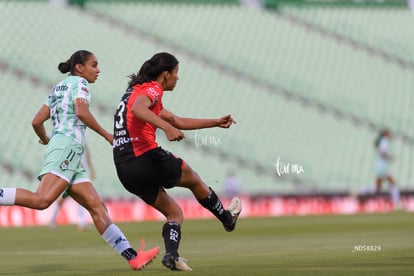 Mayra Santana, María Pérez | Santos vs Atlas femenil