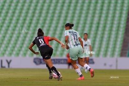 Mayra Santana, Karen García | Santos vs Atlas femenil