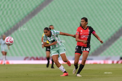 Mayra Santana, María Pérez | Santos vs Atlas femenil