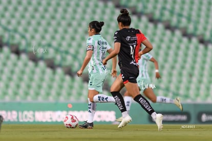 Litzy Serna, Daniela García | Santos vs Atlas femenil