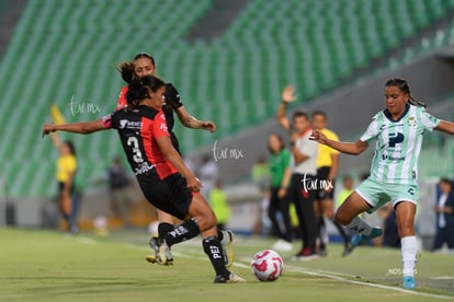 Kimberli Gómez, María Pérez | Santos vs Atlas femenil