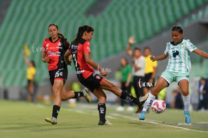 Kimberli Gómez, María Pérez | Santos vs Atlas femenil