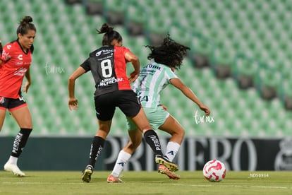 Doménica Rodríguez, Karen García | Santos vs Atlas femenil