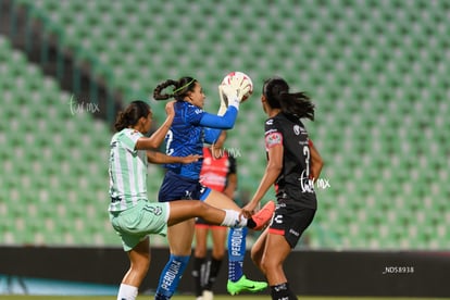 Daniela Solera, Mayra Santana | Santos vs Atlas femenil